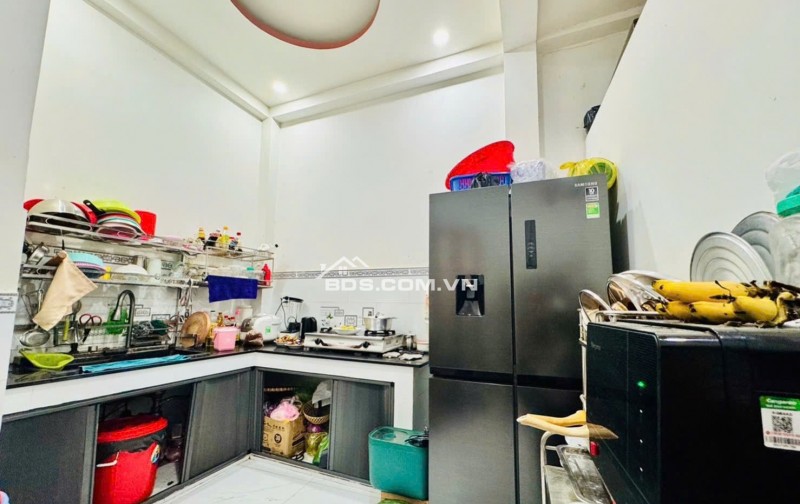 NHÀ 4TẦNG, HẺM xe tải, BÌNH ĐÔNG, P15Q8, 49m2, NHỈNH 5ty